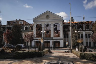 Rus ordusunun saldırısı sırasında üniversite yok edildi.