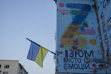 Izyum, Ukrayna. 10 Kasım 2023: 