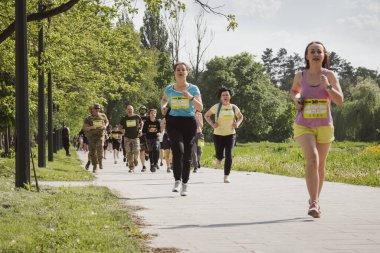 Kyiv, Ukrayna. 5 Mayıs 2024 tarihinde, 