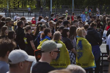 Kyiv, Ukraine. On May 5, 2024, a race was held at VDNG in honor of the 10th anniversary of the 