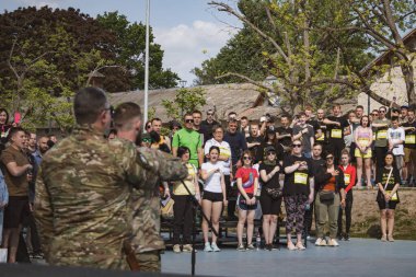 Kyiv, Ukrayna. 5 Mayıs 2024 tarihinde, 