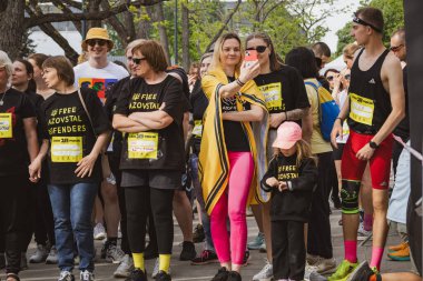 Kyiv, Ukrayna. 5 Mayıs 2024 tarihinde, 