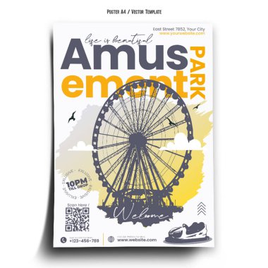 Amusement Park Poster Template