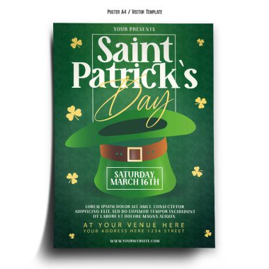 Saint Patricks Day Poster Template