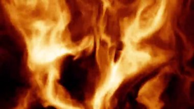 Alfa arkaplanda ateş yakma geçişi