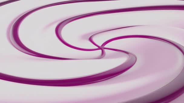 Yogurt Con Marmellata More Turbinante Sfondo Loop — Video Stock