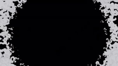 Beyaz Soru İşareti Alfa arkaplanında izole edildi