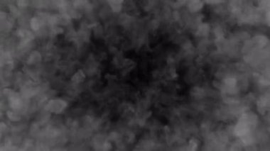 Duman şok dalgası üfleme geçişi alfa arka planında izole edilmiş örtüyü ortaya çıkardı