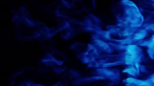 Magische Rook Schokgolf Blazen Overgang Onthullen Overlay Geïsoleerd Alfa Achtergrond — Stockvideo