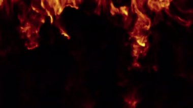 Yangın şok dalgası üfleme geçişi alfa arkaplanında izole edilmiş örtüyü ortaya çıkardı