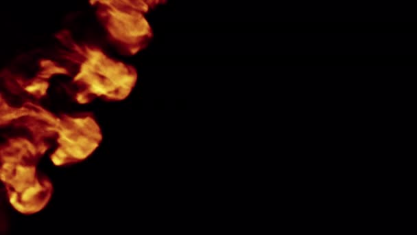 Wybuch Fali Uderzeniowej Ujawniają Nakładki Izolowane Tle Alfa — Wideo stockowe