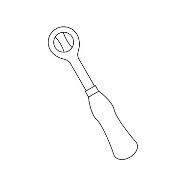 Ratchet sapı _ Ön taraftaki bir resimdir.