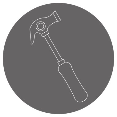 Geçici bir çekicin çizimi..