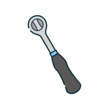 Ratchet sapı _ Ön taraftaki bir resimdir.