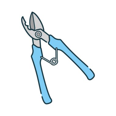 PVC kesici bıçağının bir çizimi..