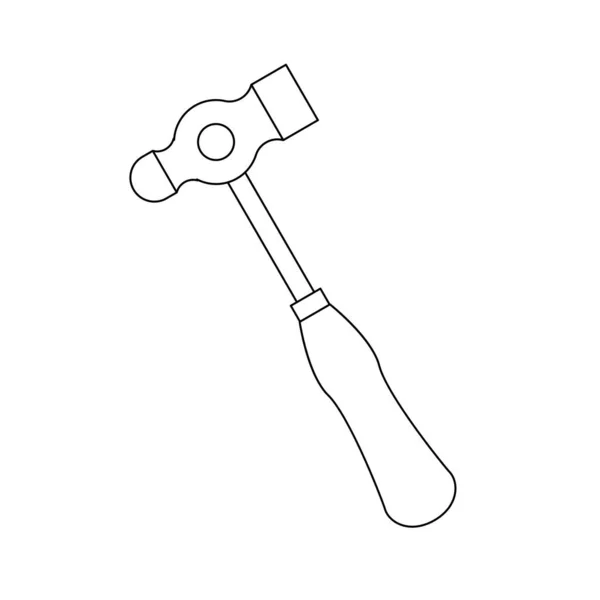 这是个单手锤的例子 — 图库矢量图片