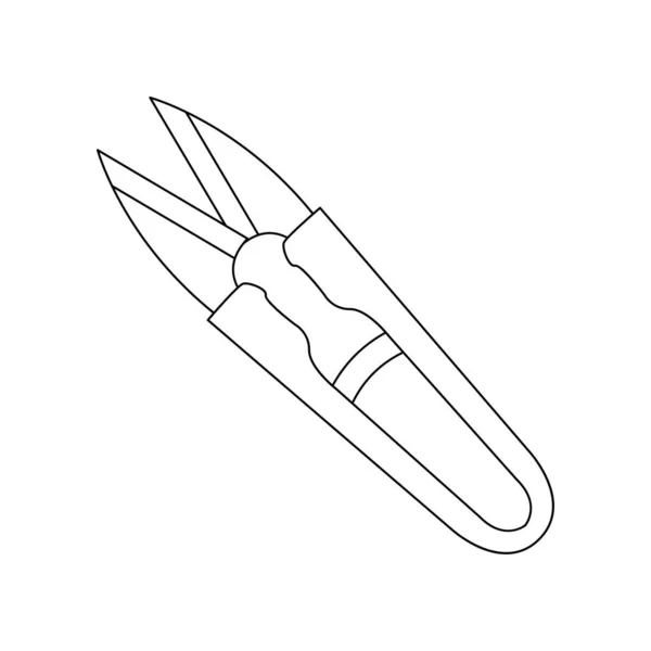 Illustration Scissors — Stock Vector