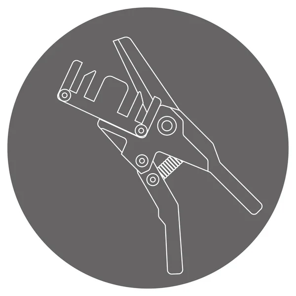 Иллюстрация Ножа Резки Труб — стоковый вектор