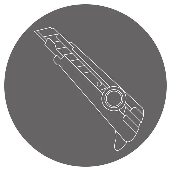 Ukázka Řezného Nože — Stockový vektor
