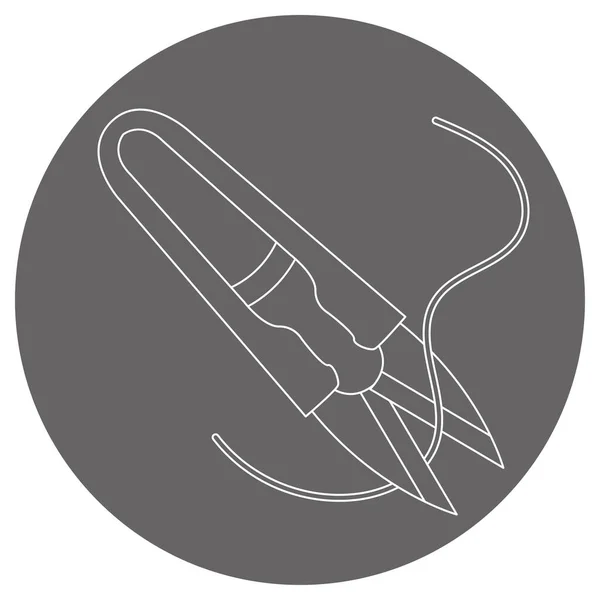 Иллюстрация Ножниц — стоковый вектор