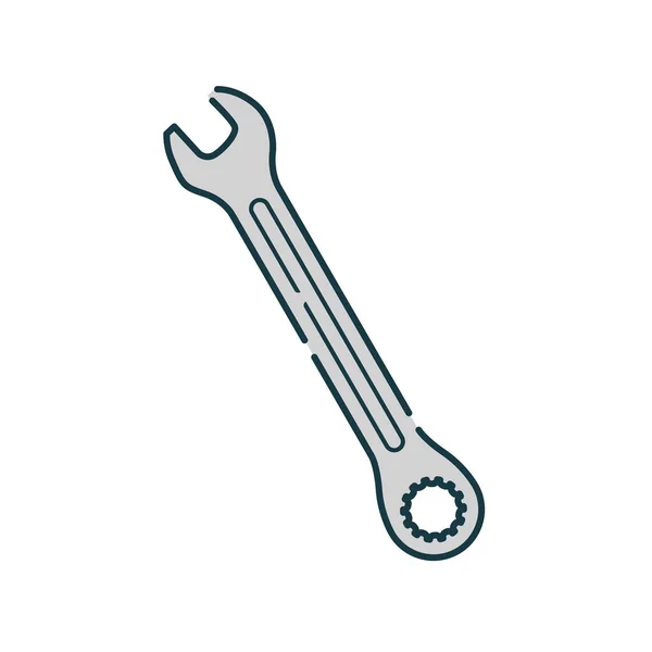 Иллюстрация Комбинационного Гаечного Ключа — стоковый вектор