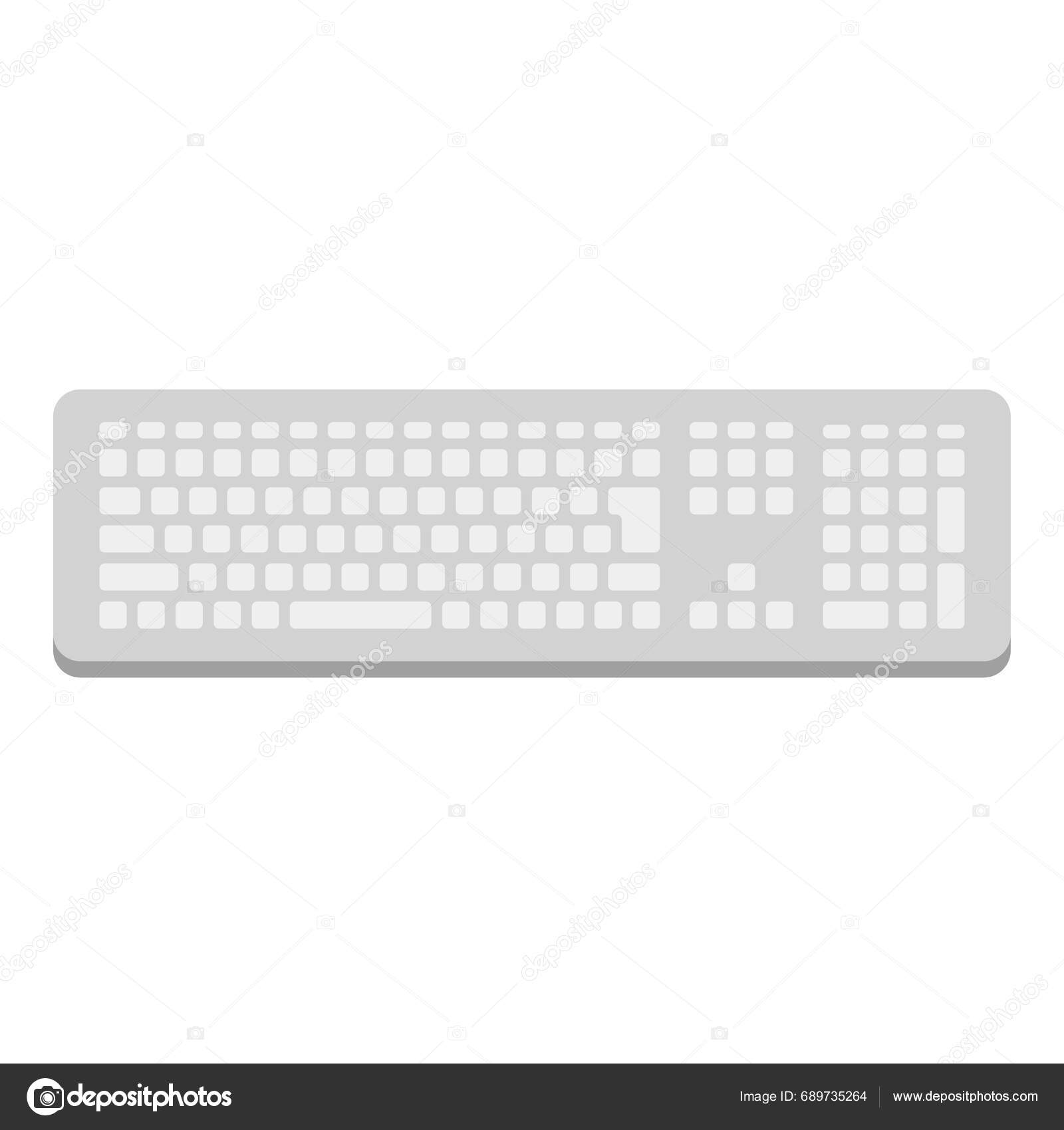 Numeric keyboard图库矢量图片、免版税Numeric keyboard插图|DepositPhotos