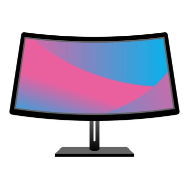 Ekran koruyucusundaki oyun monitörünün bir çizimi..