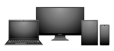 Güçlü bir cihazla cihazın bir çizimi..