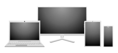 Güçlü bir cihazla cihazın bir çizimi..