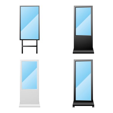 Bu, çeşitli ev aletlerinin bir illüstrasyonudur _ dijital tabela.