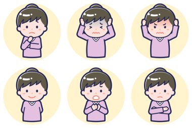 Bu bir kadın poz setinin çizimi..