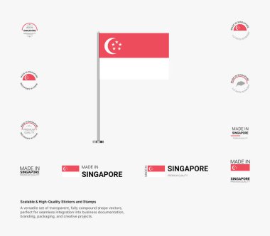 Paketleme, damgalama ve ulusal gurur projeleri için ölçeklenebilir vektörlerin yer aldığı Singapur pulları ve bayrak simgelerinin premium koleksiyonu. Singapur 'a olan sevginizi Singapur pulları ve bayrak tasarımlarıyla gösterin..