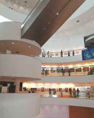 Sanat sergisi galerisi stok fotoğrafı.