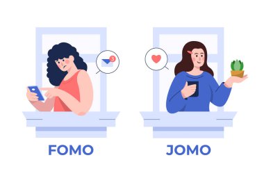 Düz tasarımda Fomo vs jomo kavramı