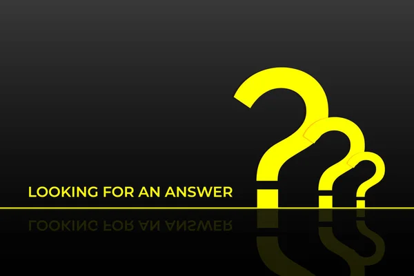 Looking Answer Question Mark Background —  Vetores de Stock