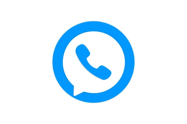 Botão Telefone Aceitar Projeto Vetor Ícone Chamada —  Vetores de Stock