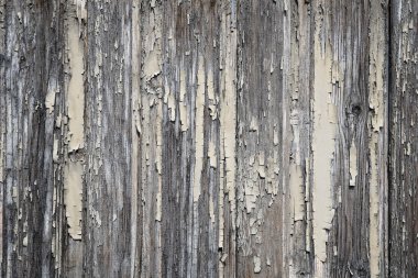 Köy tarzında eski tahtaları olan eski ahşap bir arka plan. Panel ya da zemin için dikey tahta. Ahşap doku.