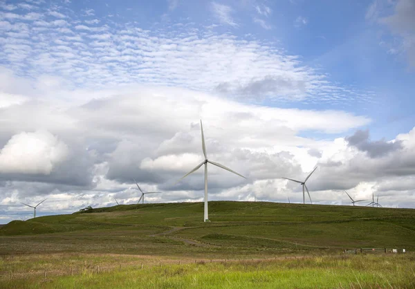 Rüzgar Türbini Enerji Ekoloji Jeneratör Elektrik — Stok fotoğraf