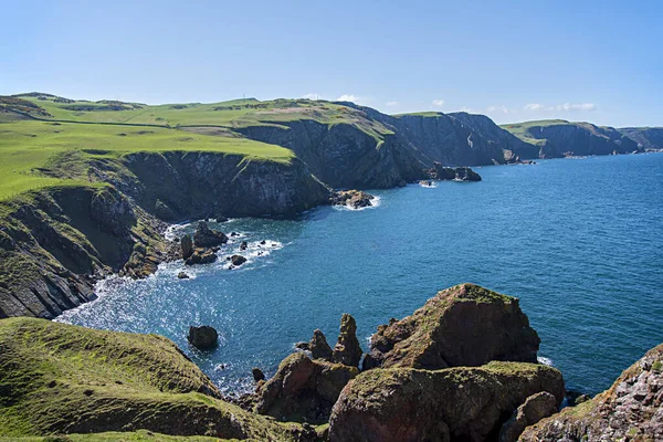 Ландшафти Узбережжя Північного Моря Спокій Пейзажі Панорама Скелі Каміння Каміння — стокове фото