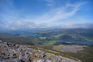 Dağ, tepe, yürüyüş, orman, tarla, dinginlik, manzara, panorama, kaya, kaya, kaya;