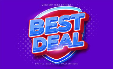 En iyi anlaşma metni efekti 3d metin biçimi