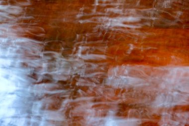 Gün batımı ışık yansımasının soyut görüntüleri 