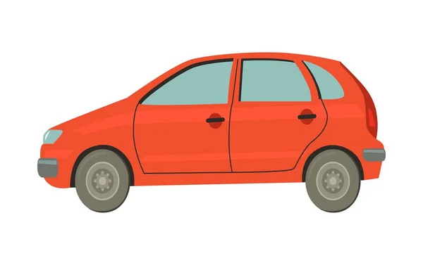 Класичний Автомобіль Векторна Концепція Цифрового Мистецтва Малювання Векторні Ілюстрації — стокове фото