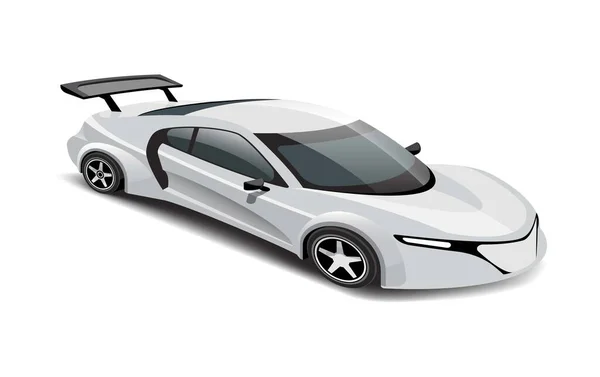 Super Car Vector Иллюстрация — стоковое фото