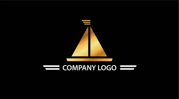 Nowoczesna Firma Logo Design Koncepcja Logo Branży Budowlanej Ikona Lokal — Zdjęcie stockowe