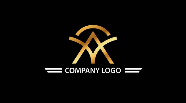 Modern Real Estate Company Logo Design Construção Trabalho Indústria Logotipo — Fotografia de Stock
