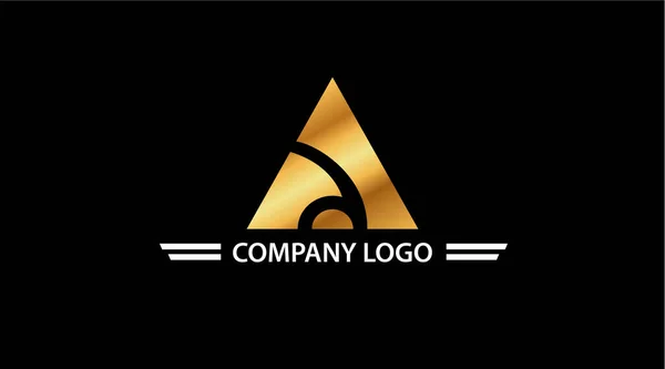 Modern Real Estate Company Logo Design Construção Trabalho Indústria Logotipo — Fotografia de Stock