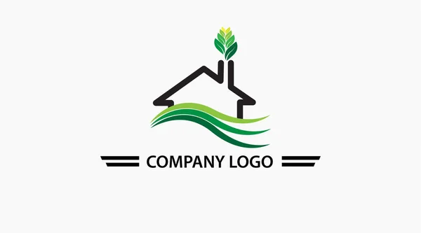 Casa Logo Vettoriale Illustrazione Design — Foto Stock