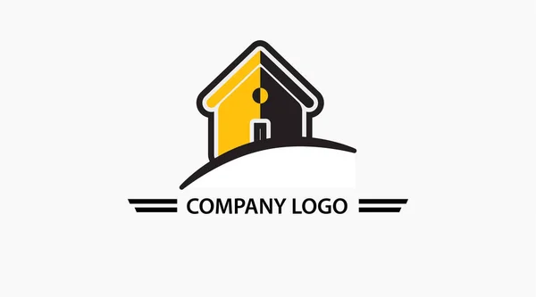 Design Modello Vettoriale Logo Della Casa — Foto Stock