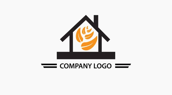 Real Estate House Logo — Stock Photo, Image